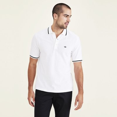Cotton Polo Shirt with Short Sleeves DOCKERS