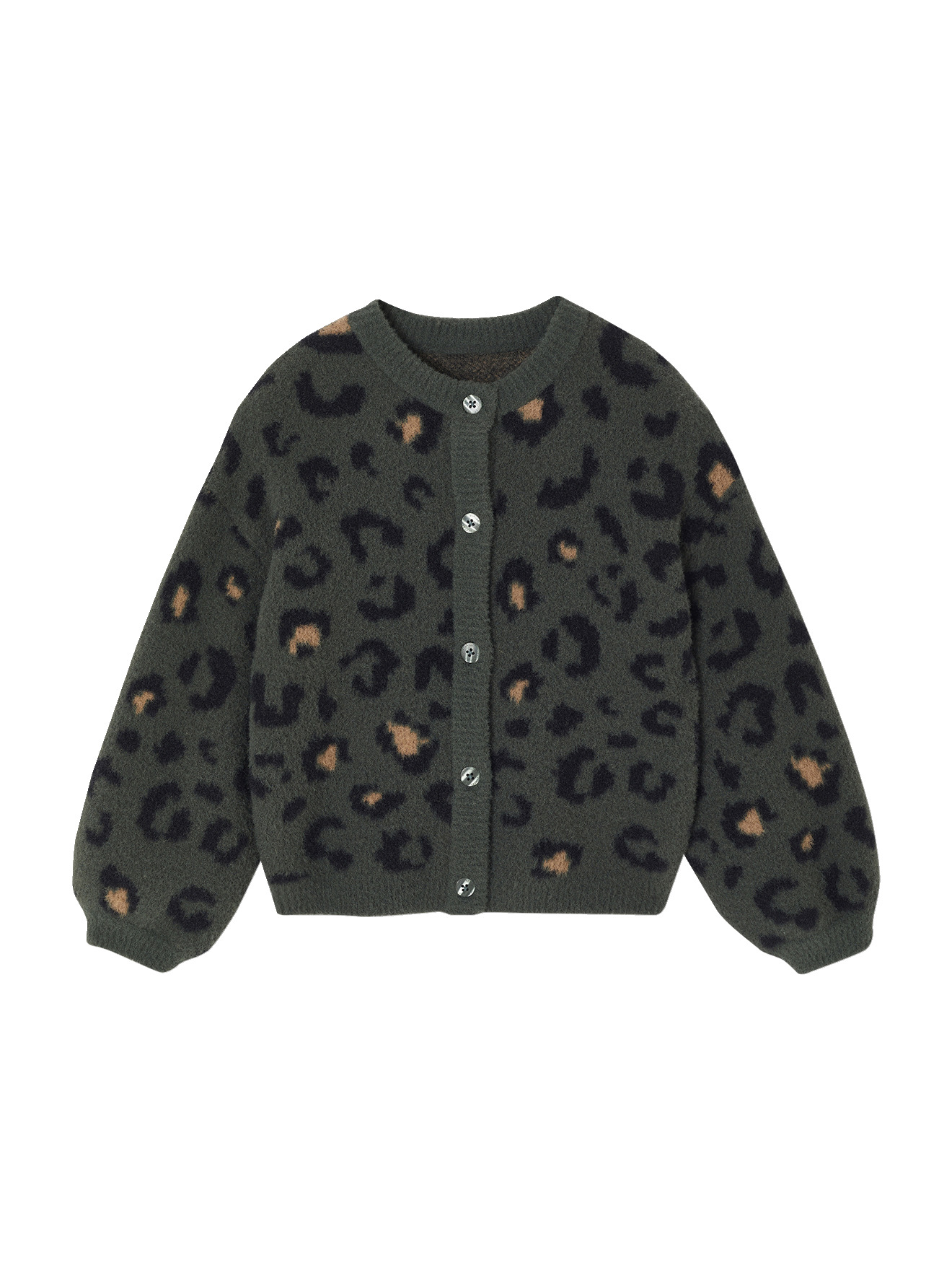 Gilet motif animalier maille mousseuse, VERTBAUDET