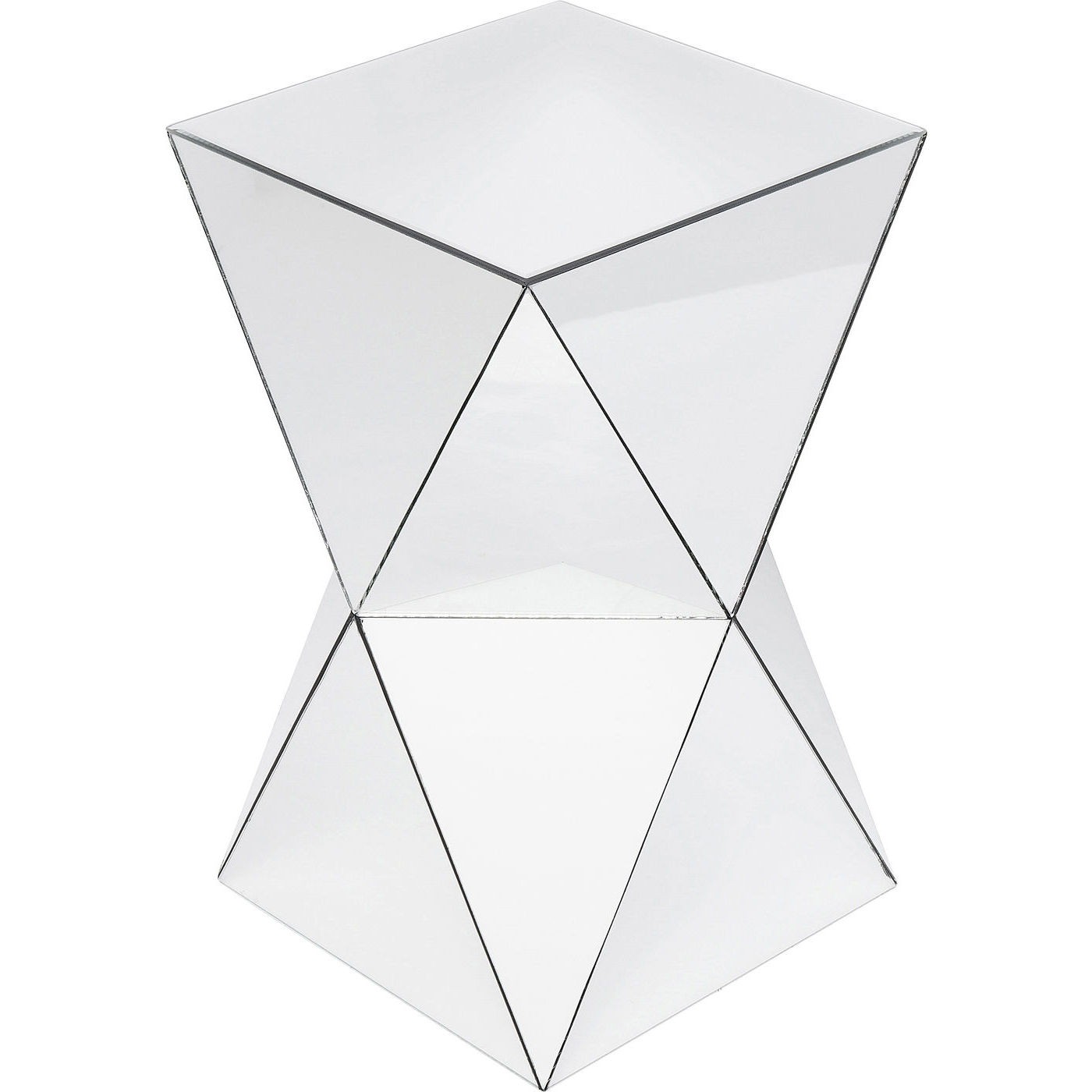 Table d'appoint en verre miroir, LUXURY, KARE DESIGN