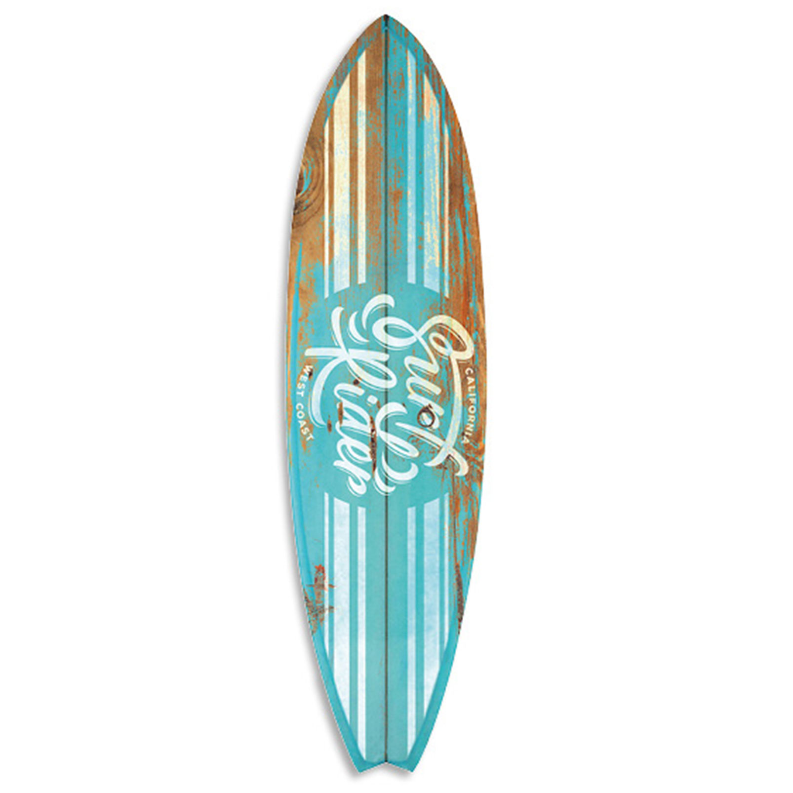Planche de surf décorative surf california, HEXOA