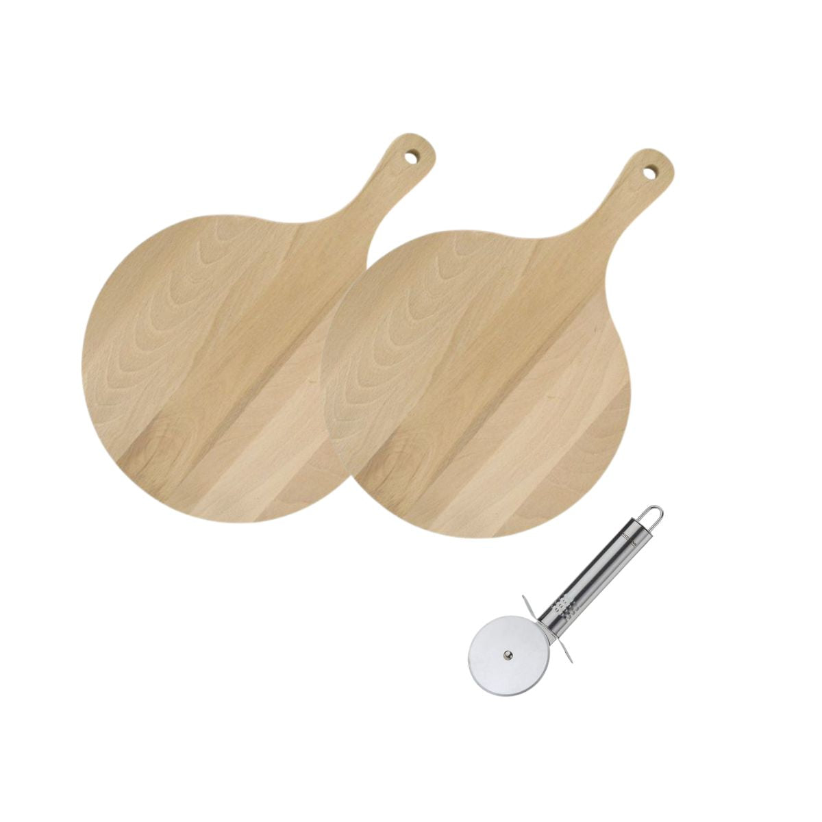 2 Planches à pizza et tarte flambée, FACKELMANN