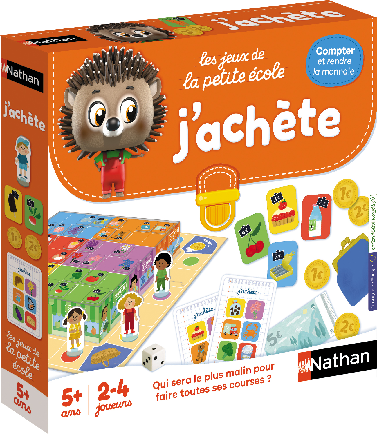 Jeu J achete - Jeu de societe Famille, NATHAN