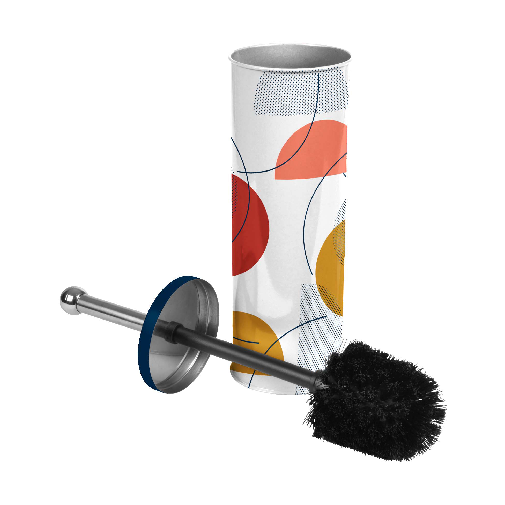 Brosse de toilette 9.5 x 37 cm color pop, EDEN