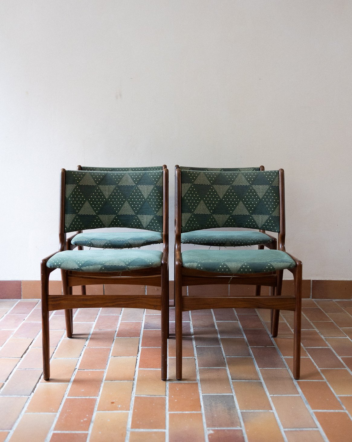 Lot de 4 chaises tendances Alma N°1801 - Bon état, DEBONGOUT