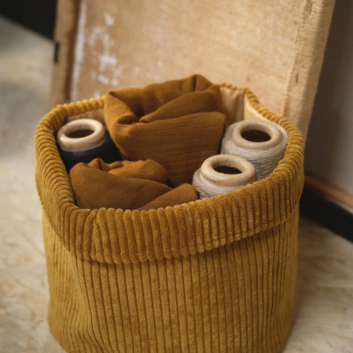 Panier de rangement rond COZY, FACTORY