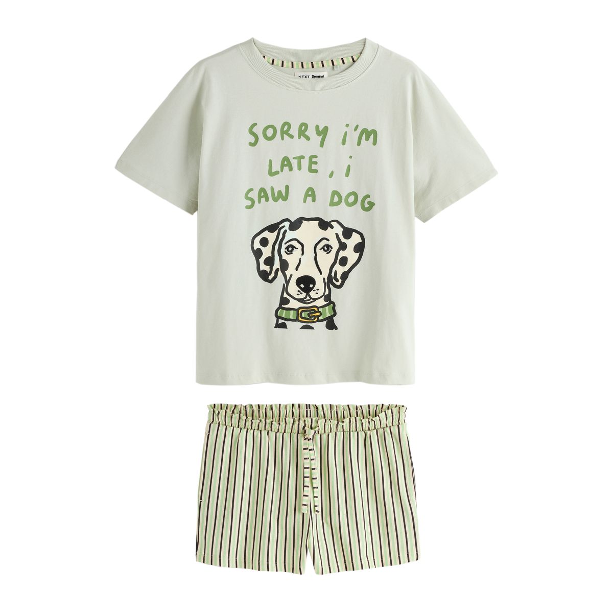 Pyjama short rayé seminal x lauren emmet, NEXT