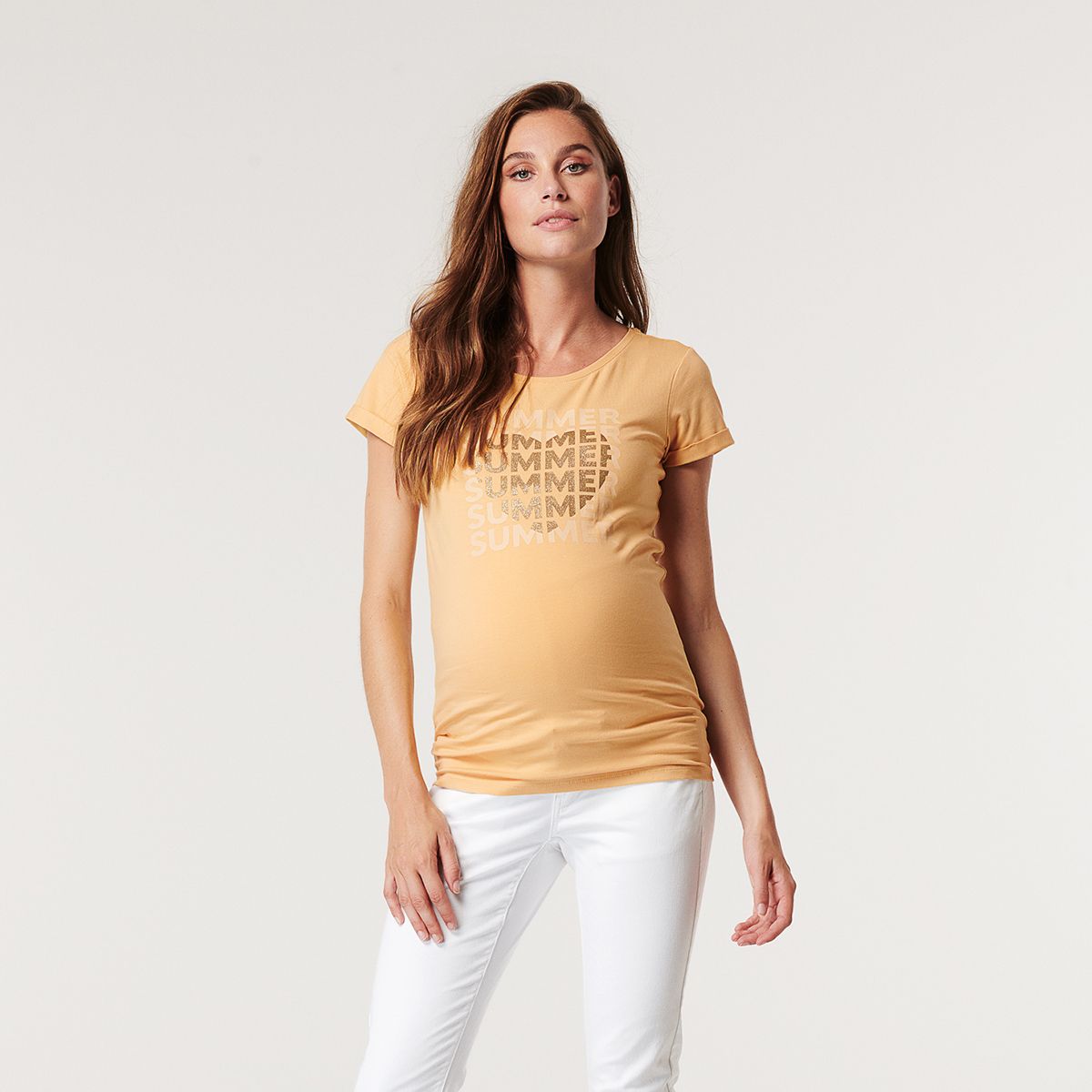 SUPERMOM T-Shirt de Maternité Femme 
