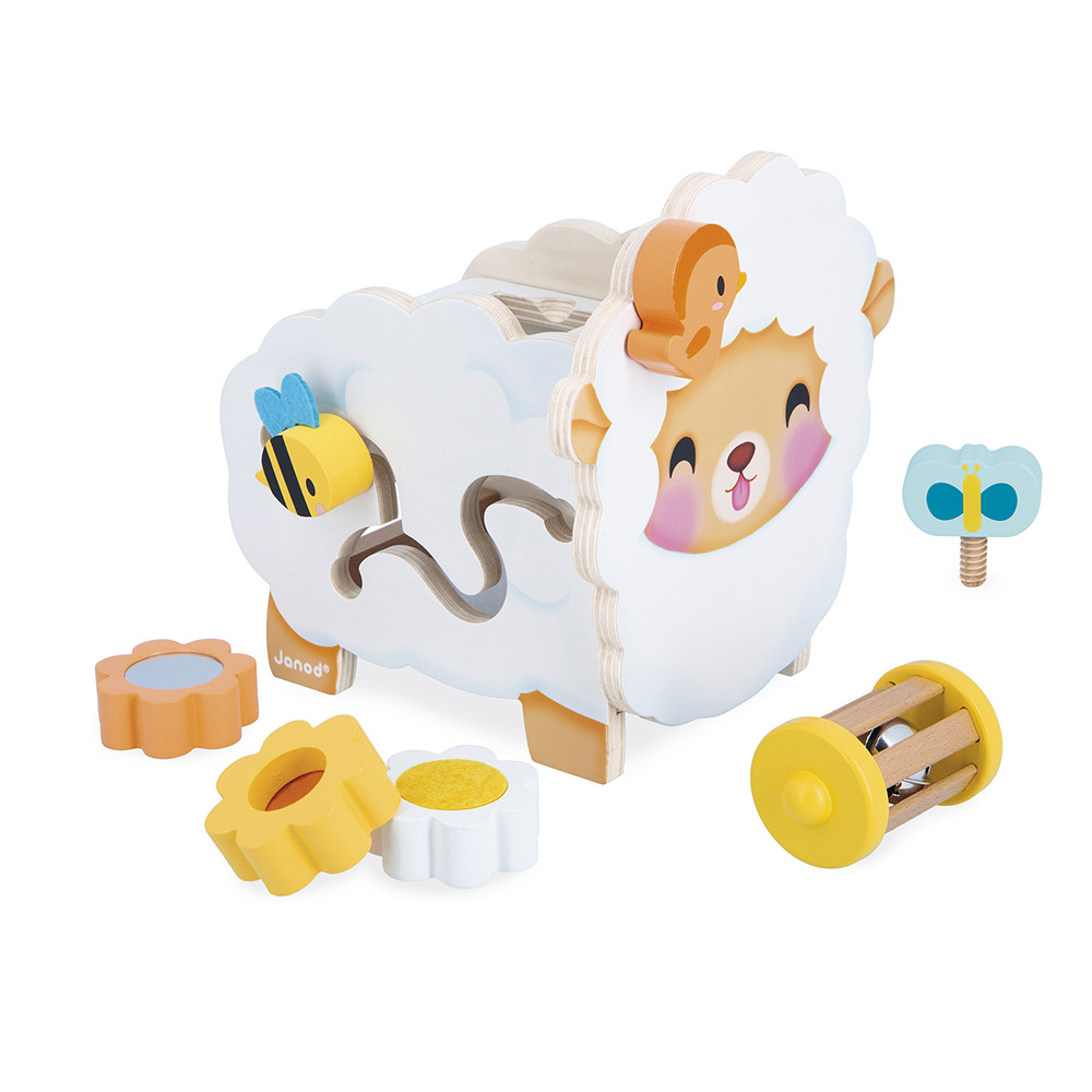 Cube Multi-activités En Bois, JANOD