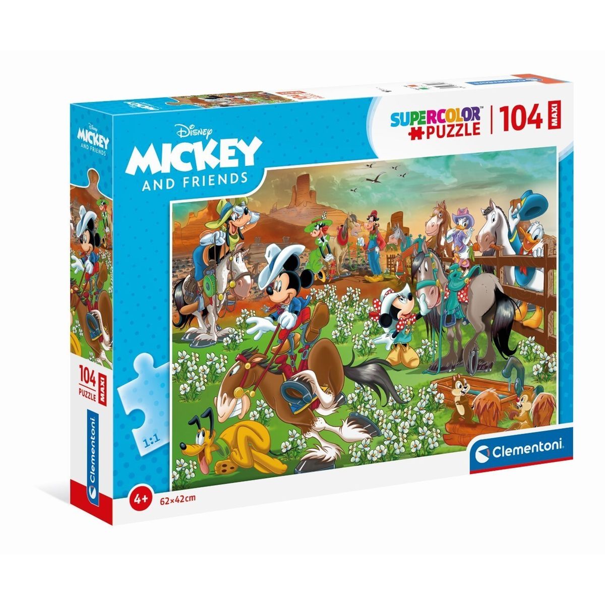 Tapis à casse-tête Mickey Mouse (1000 pièces)