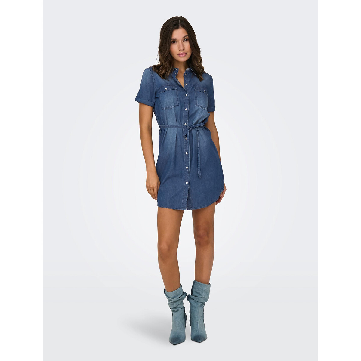 Jdy denim shirt dress online