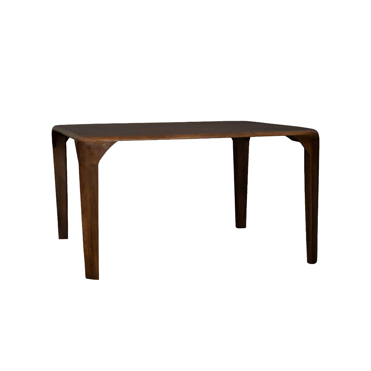 Table à manger carrée en bois de manguier MAORA, MADE IN MEUBLES