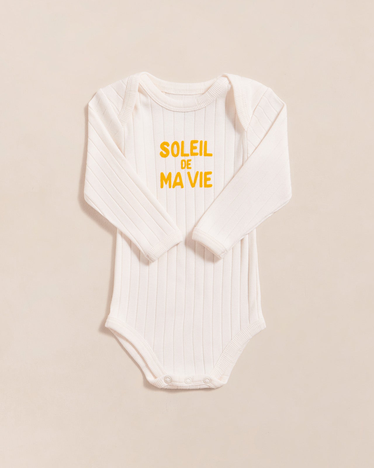 Body en coton bio imprimé velours, SOLEIL DE MA VIE, EMOI EMOI