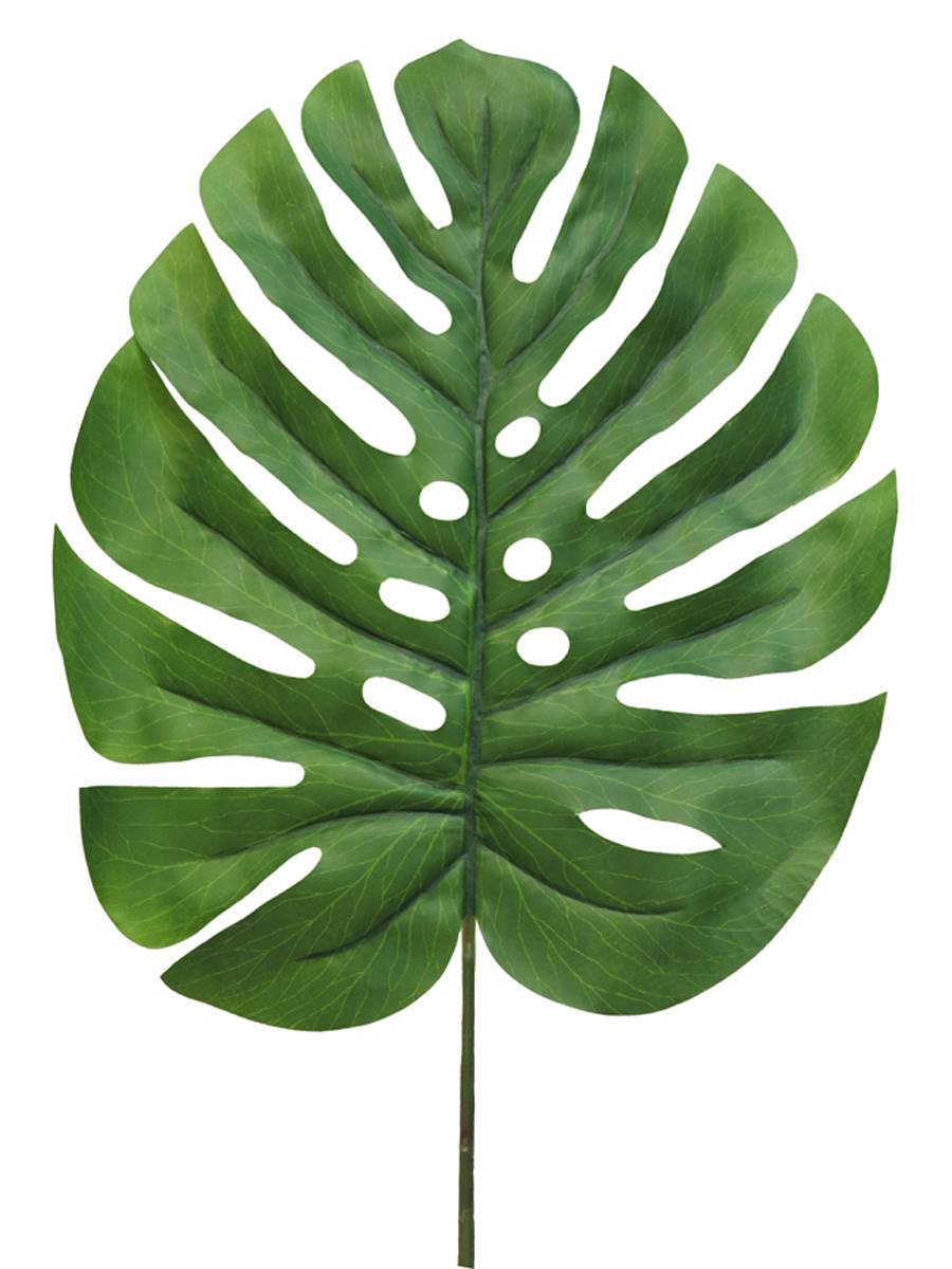 Feuille de Monstera artificielle, H90cm,, ARTIFICIELLES