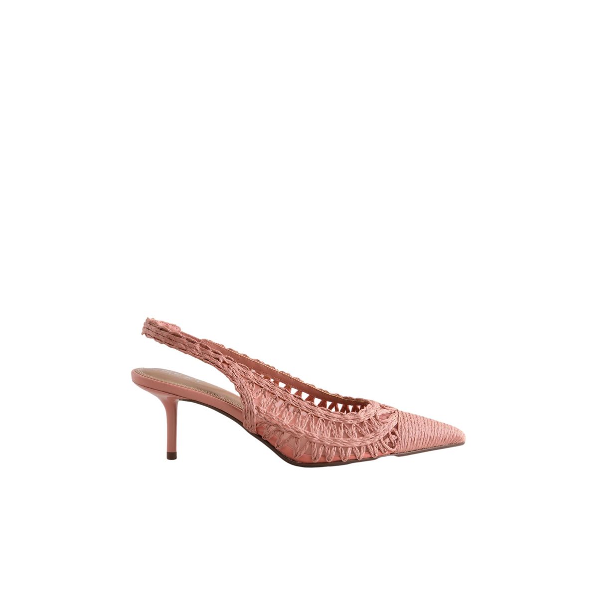 Chaussures pointues à talons en raphia, NEXT