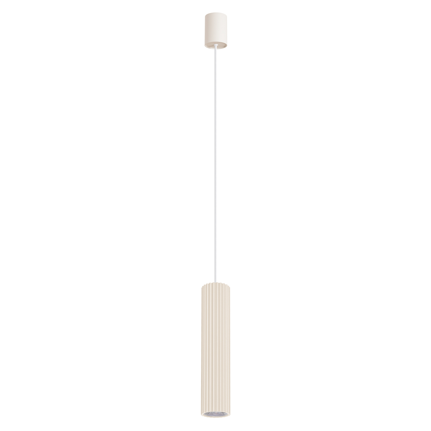 Suspension Aluminium Beige LED 1 Ivar, EDEN
