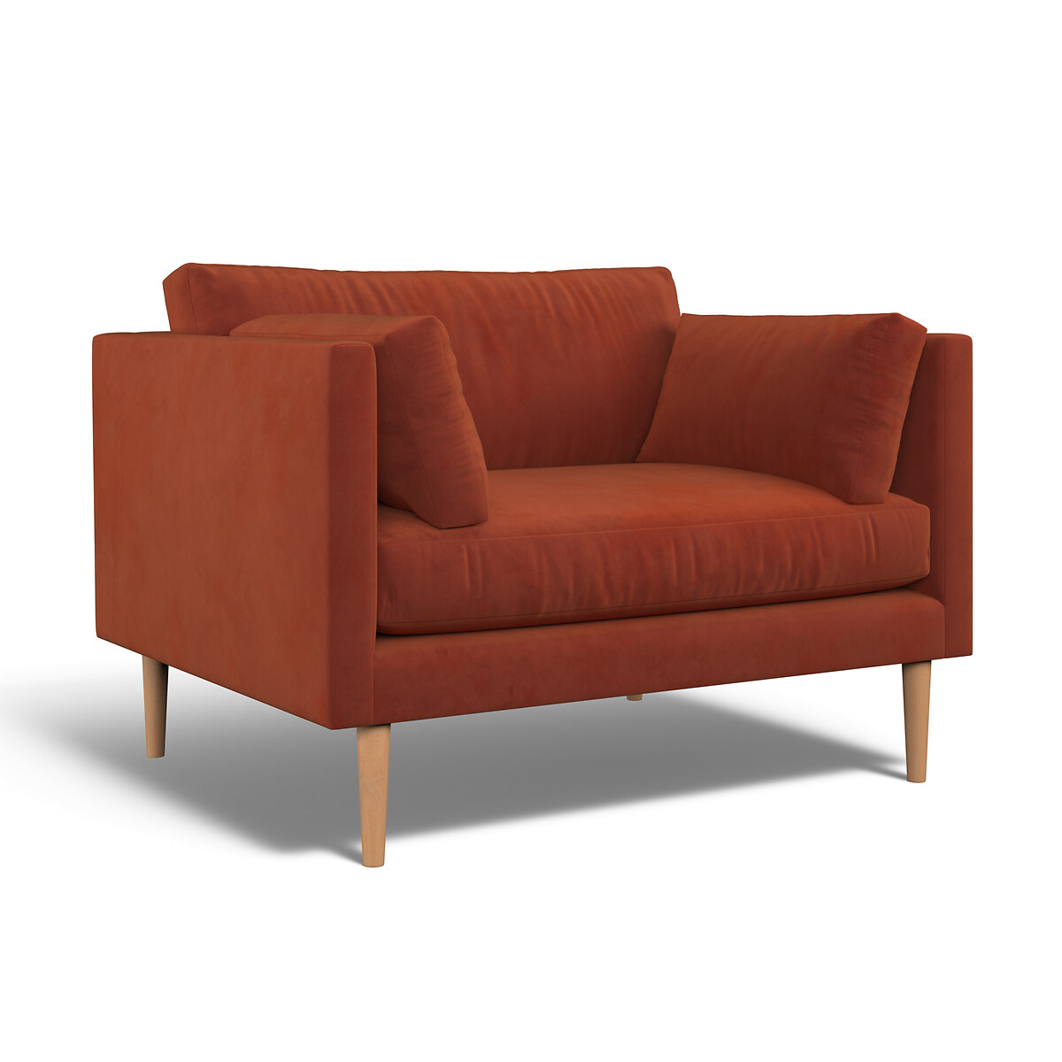 Burnt orange hot sale snuggle chair