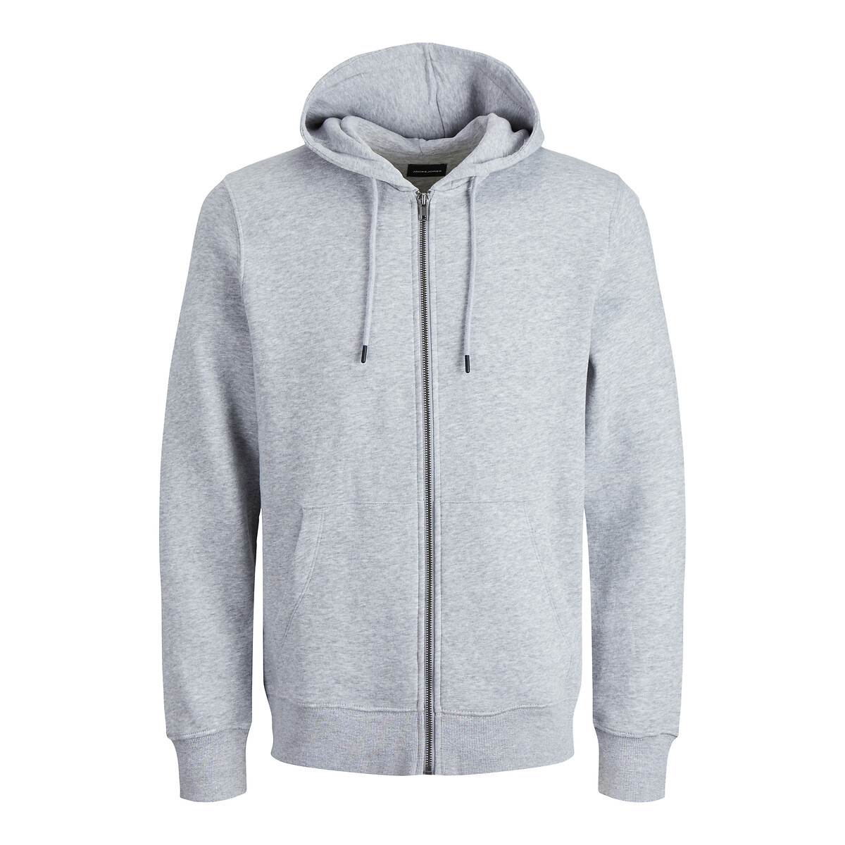 Sudadera cremallera hombre sin sales capucha