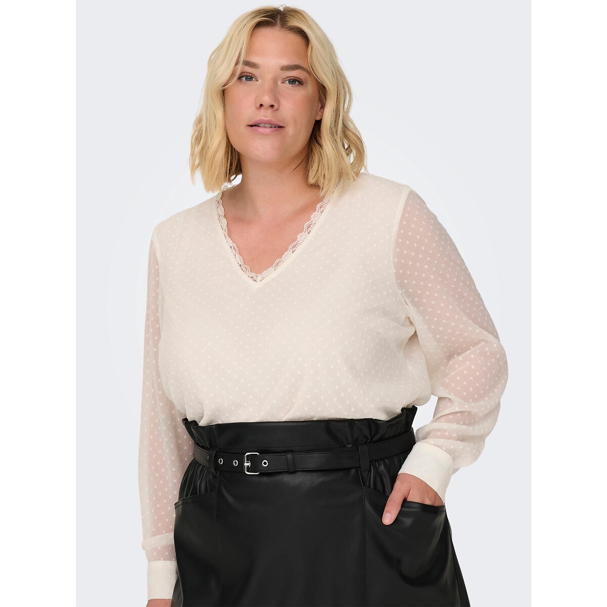 Blouse blanche shop la redoute