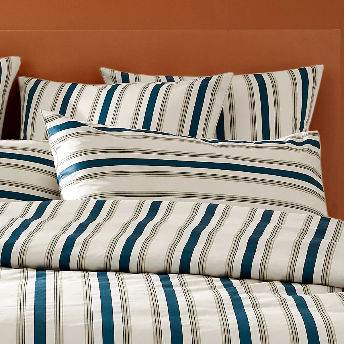 Lot de 2 taies satin de coton ETRETAT, GARNIER THIEBAUT