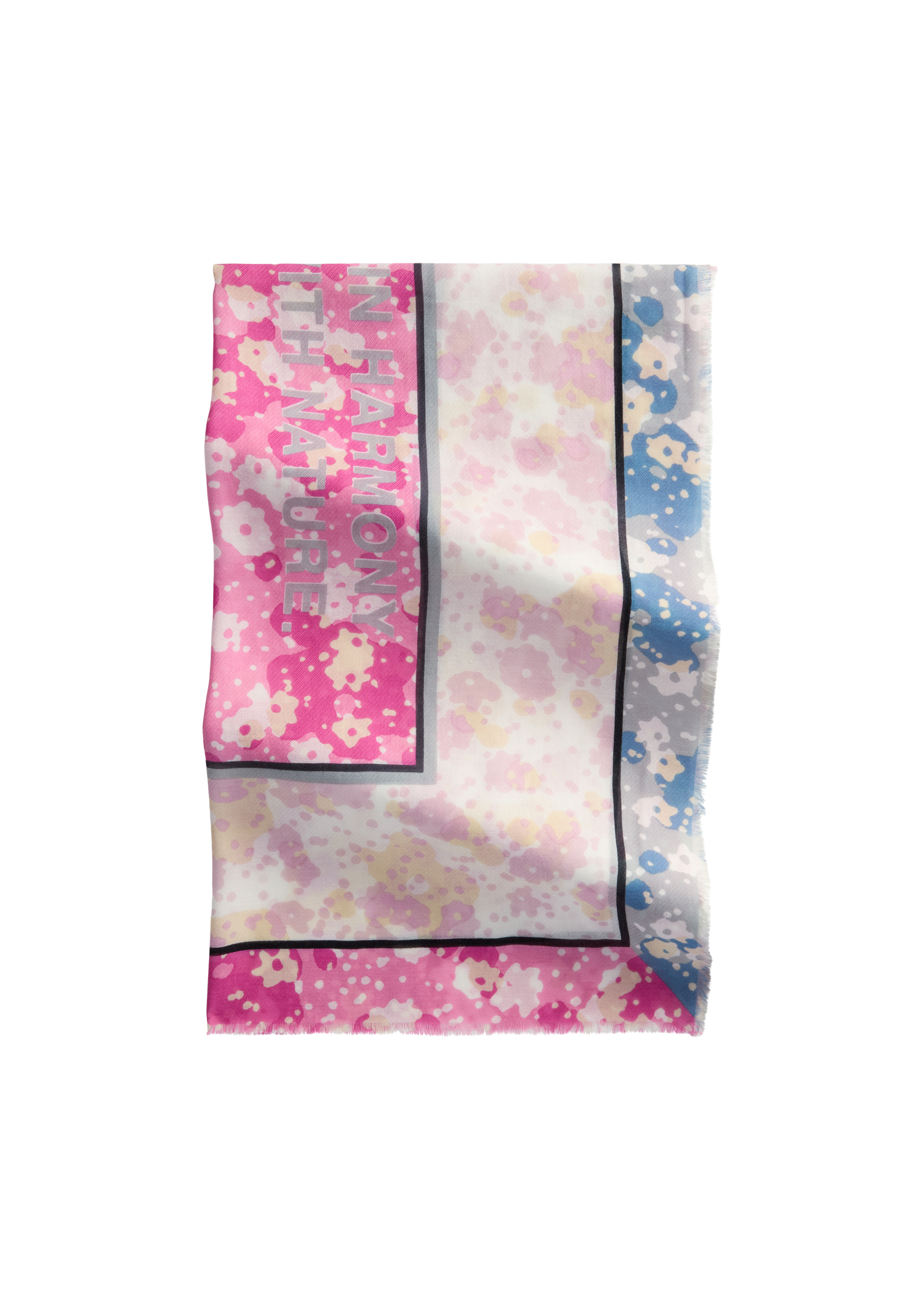 Foulard à l'imprimé allover avec Organic Cotton, MARC O'POLO