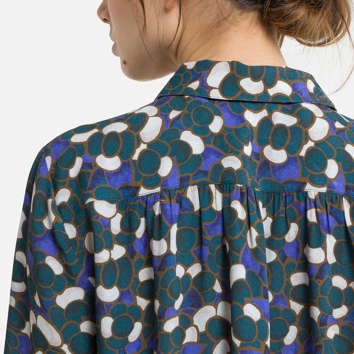 Graphic print shirt with long sleeves 