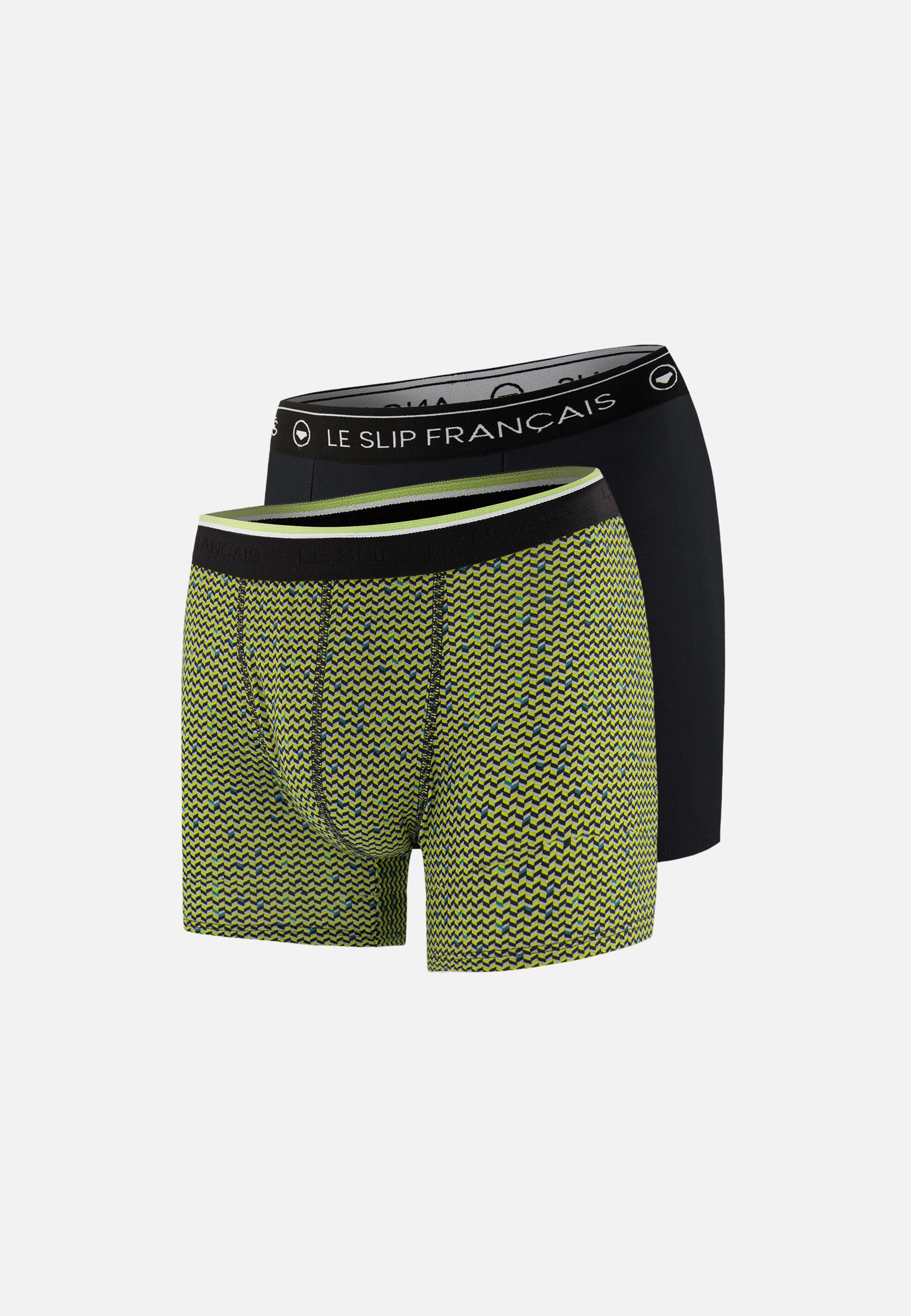 Lot de 2 boxers longs en coton Redoutable, LE SLIP FRANCAIS