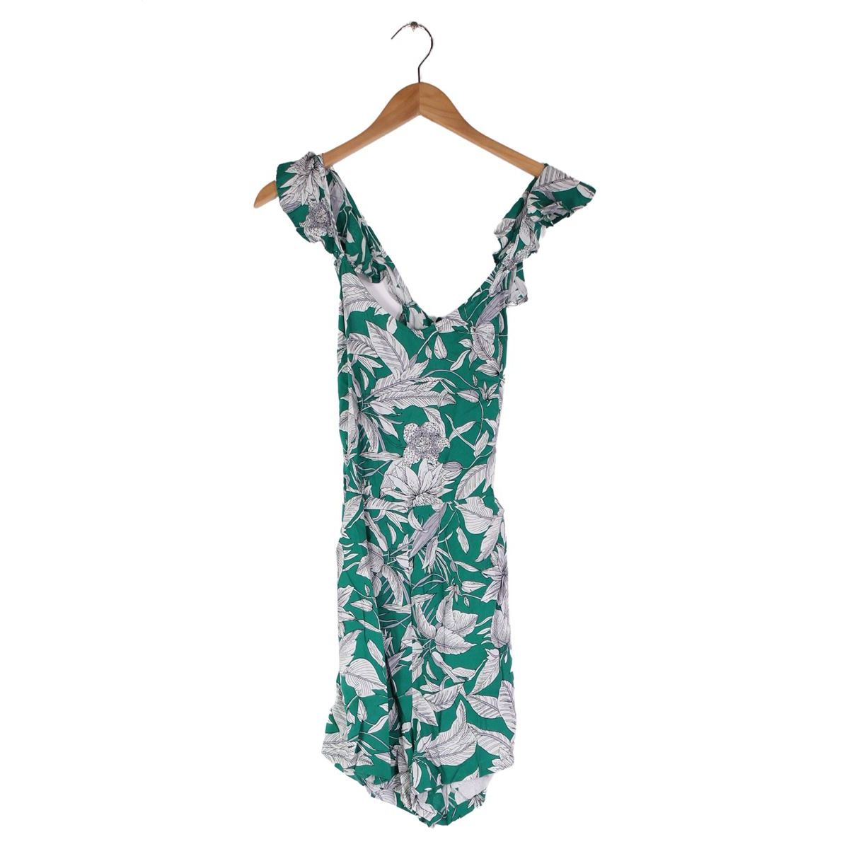 Combi short salopette tr s bon tat vert Pimkie La Redoute
