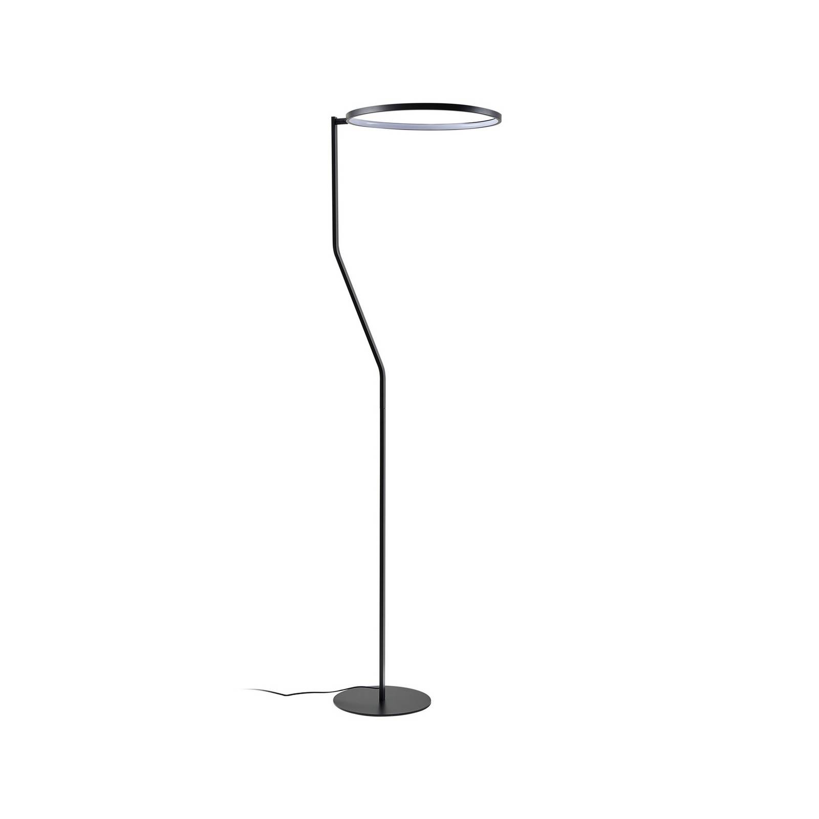 Lampadaire en métal moderneLED, Rayon, LINDBY