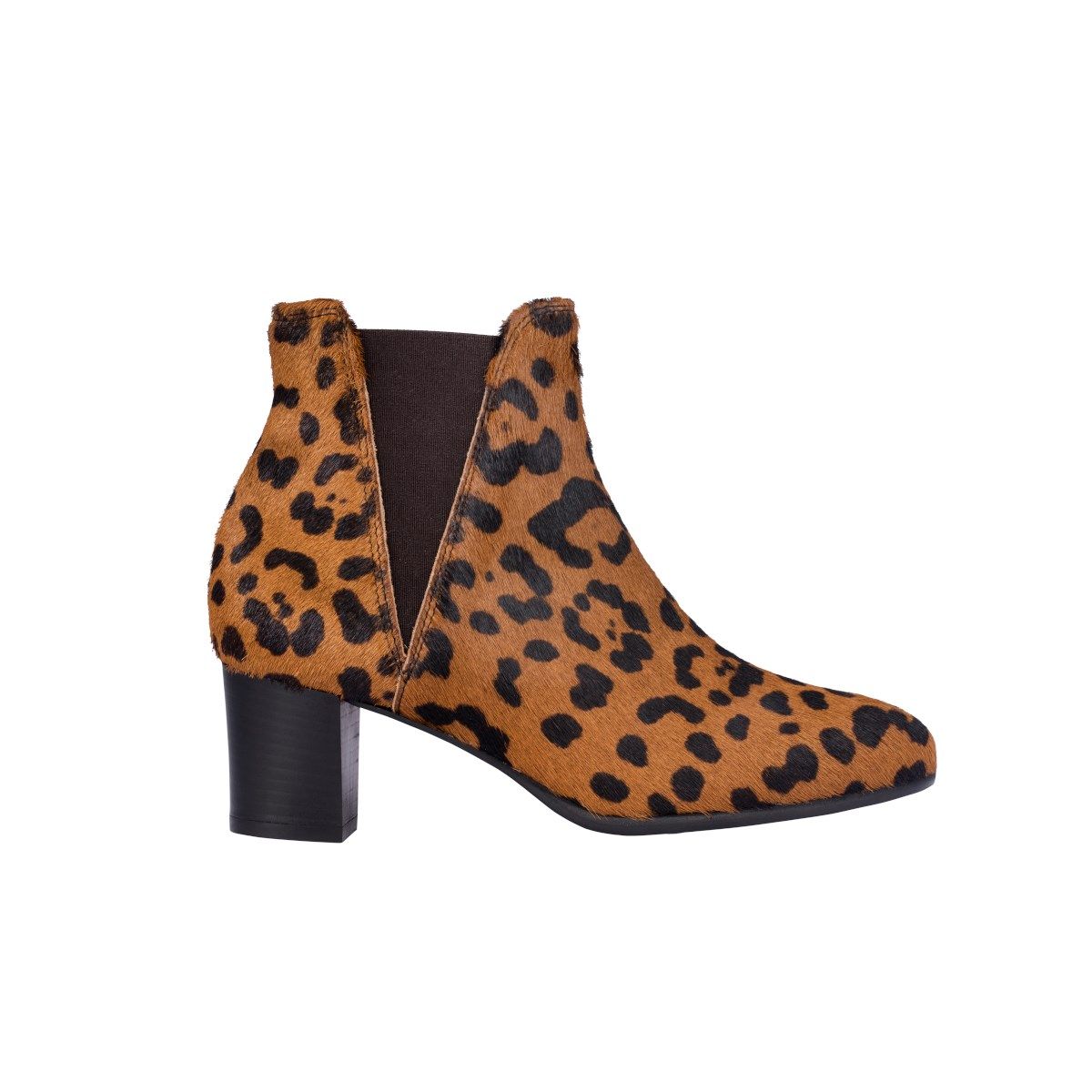 age Contour passenger Bottines boots chelsea cuir façon poulain leopard rella - chaussures  petites pointures multicolore Mz Made For Petite | La Redoute
