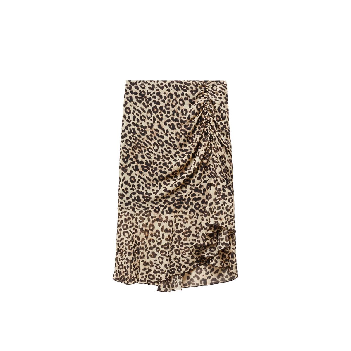 Jupe longue sale leopard mango