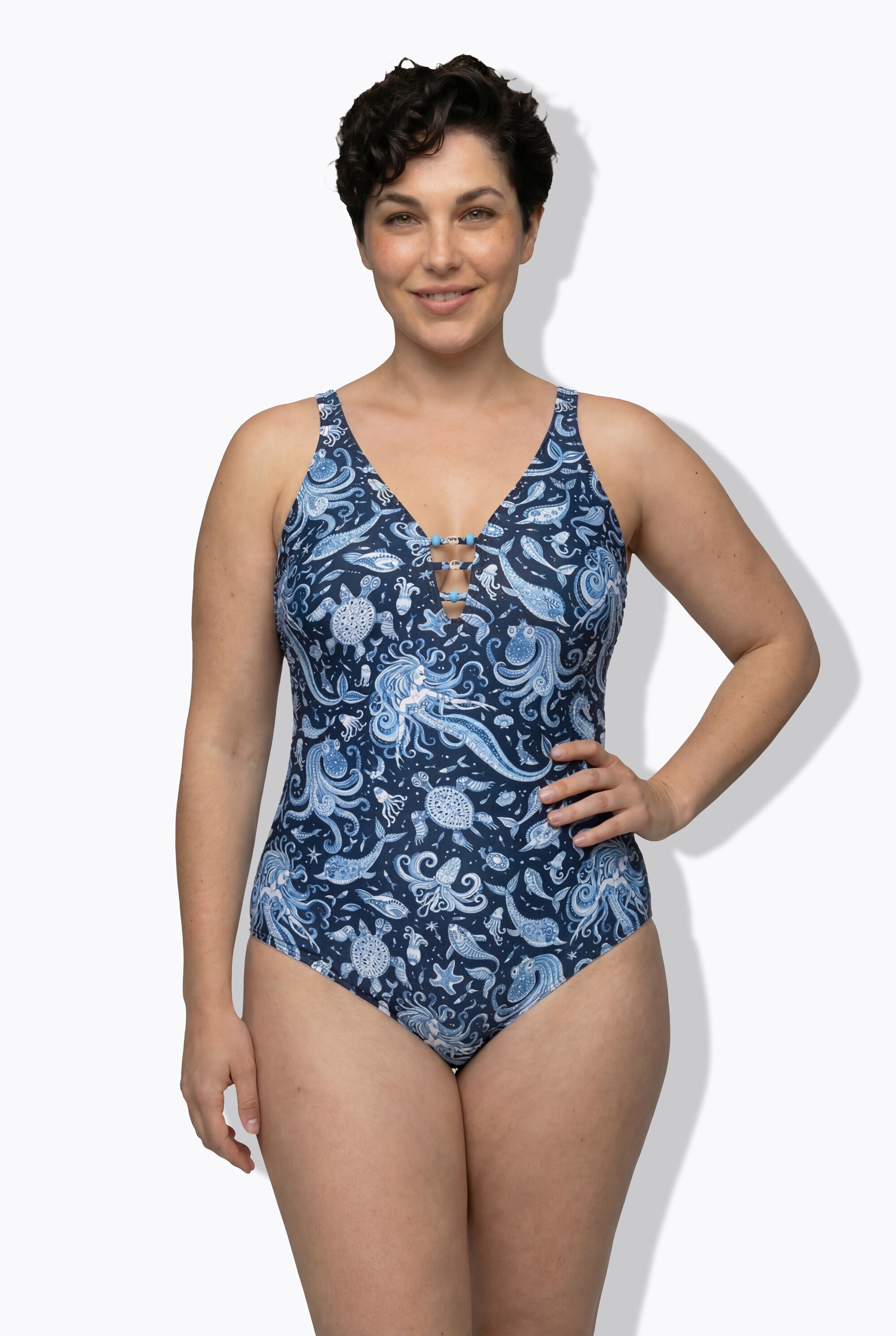 Maillot de bain avec bonnets souples, ULLA POPKEN