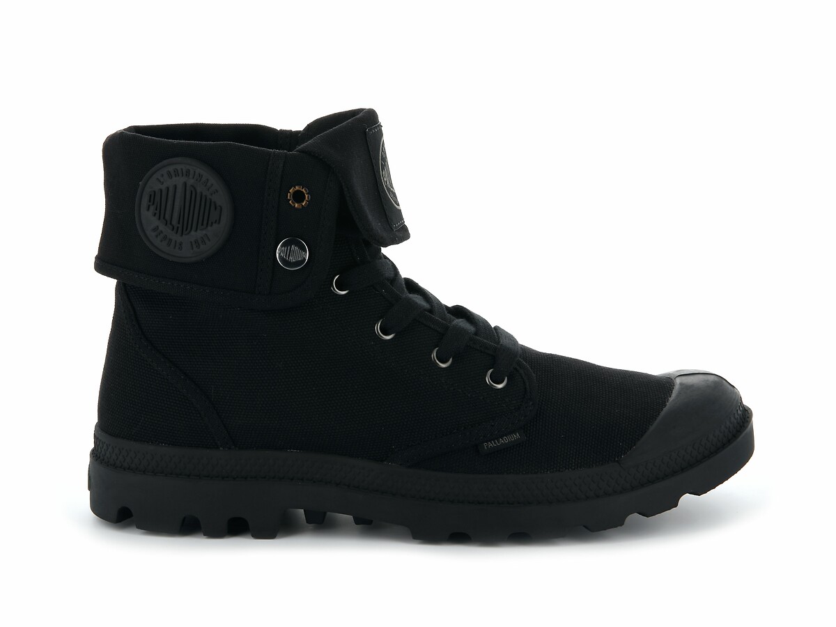 Palladium Zapatillas de caña alta con puños Baggy