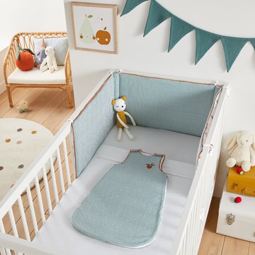 Sevira Kids - Double canopy set of cotton mesh Duo, made in