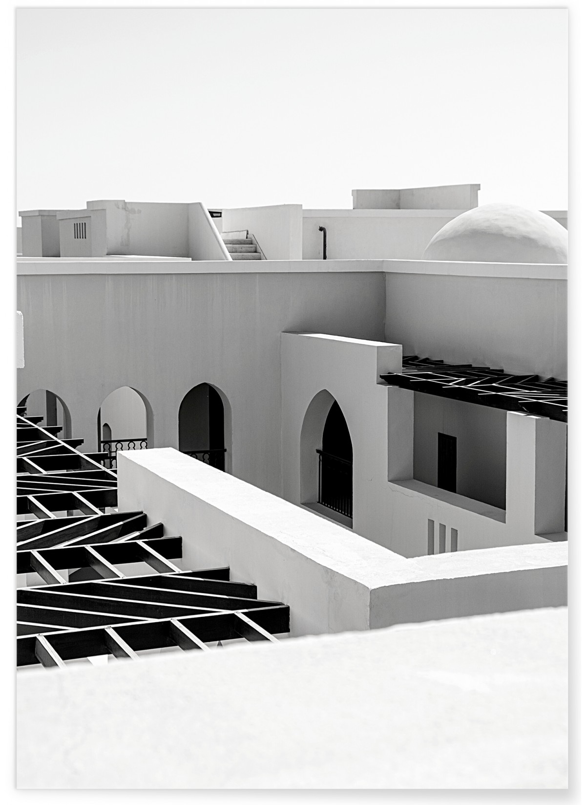 Affiche Murs Noir et blanc, L'AFFICHERIE