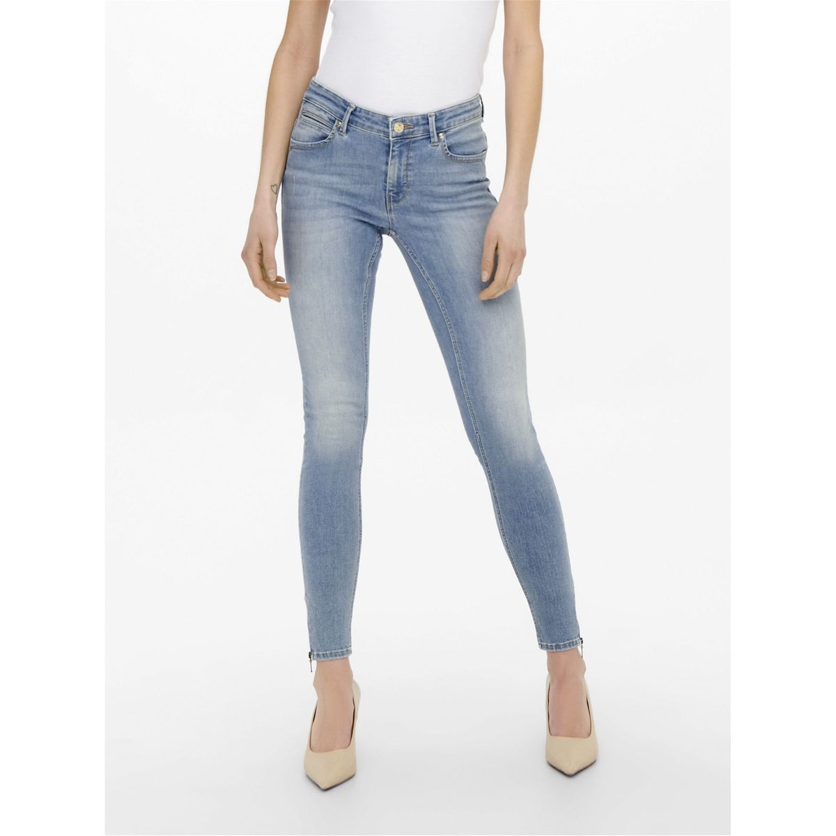 Jean skinny onlkendell reg longueur cheville jean skinny light