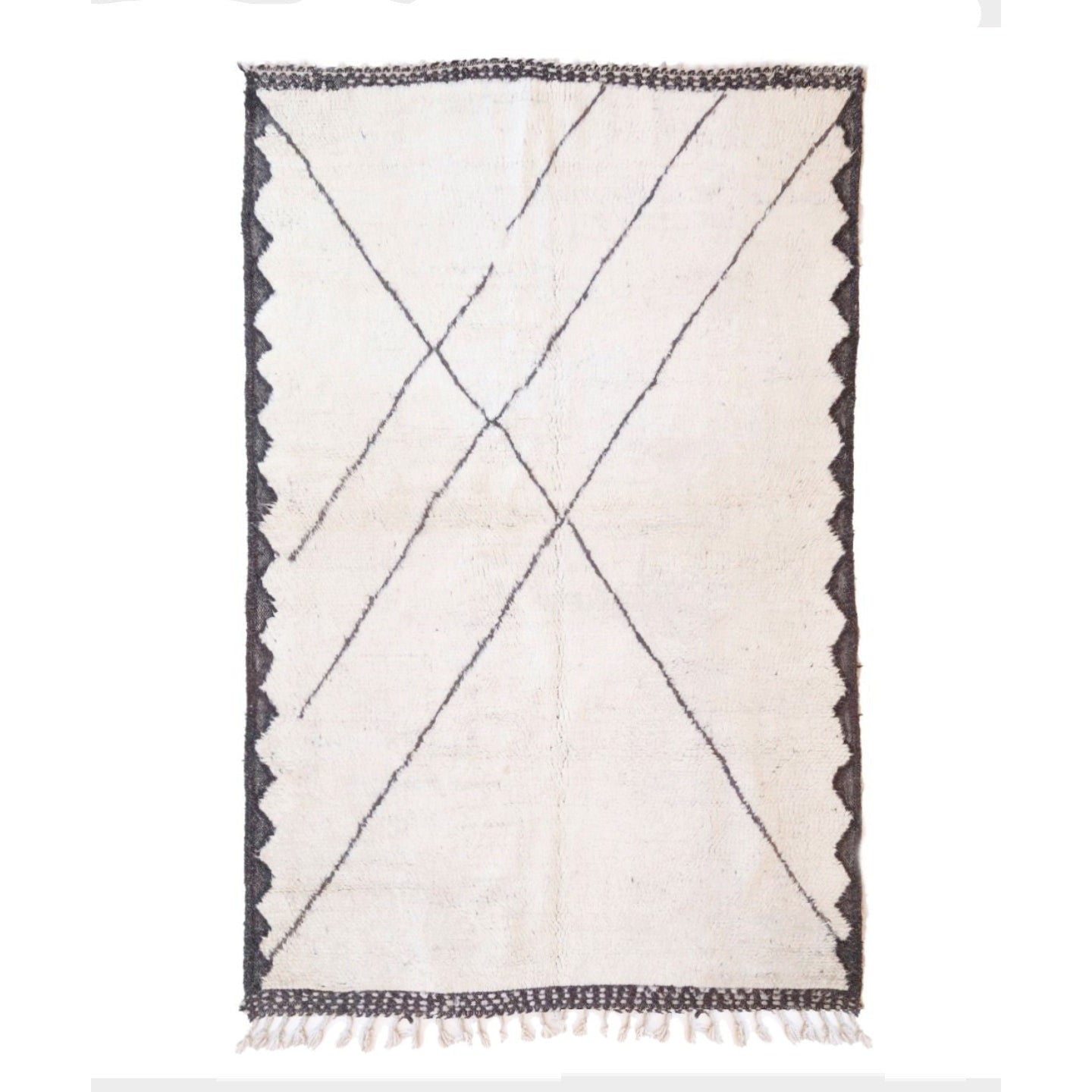 Tapis berbère marocain pure laine 168 x 261 cm, AFK LIVING
