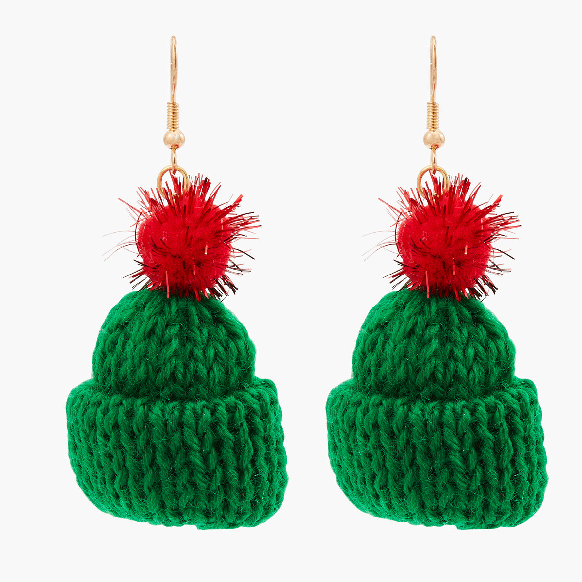Boucles d'oreilles bonnets de Noël, BALABOOSTE