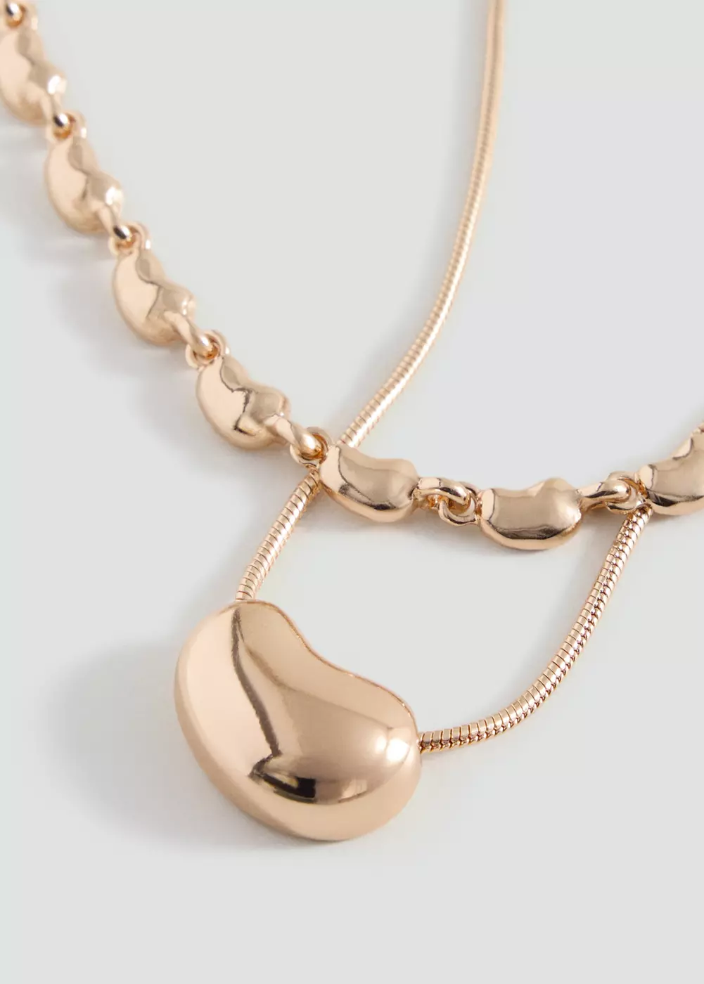 Collier double combiné, MANGO TEEN