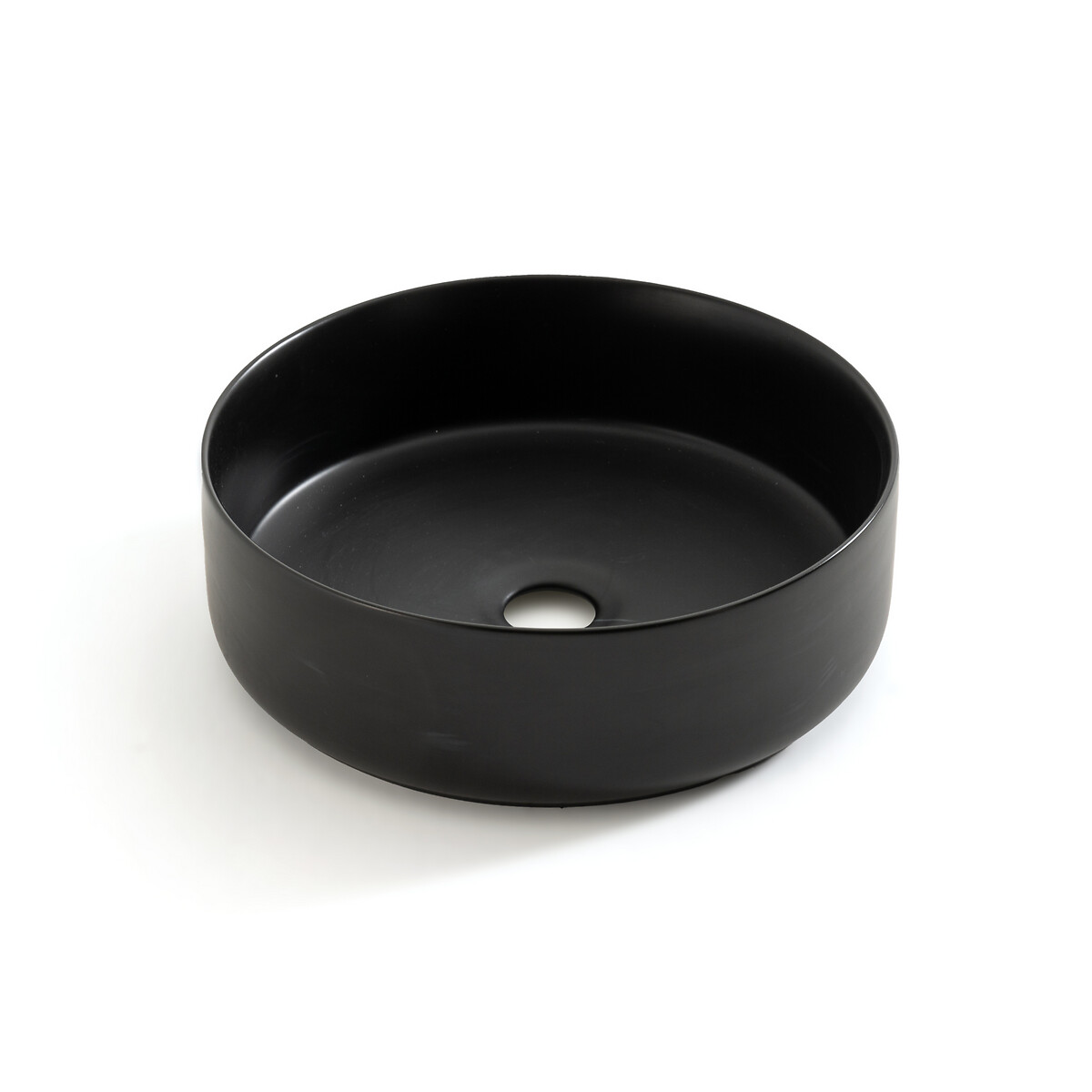 Product photograph of Cella Round Ceramic Washbasin from La Redoute UK