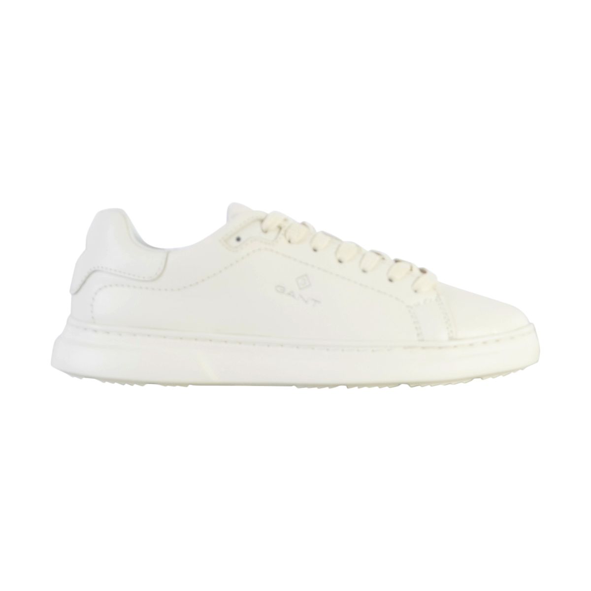Basket plate cuir joree Gant La Redoute