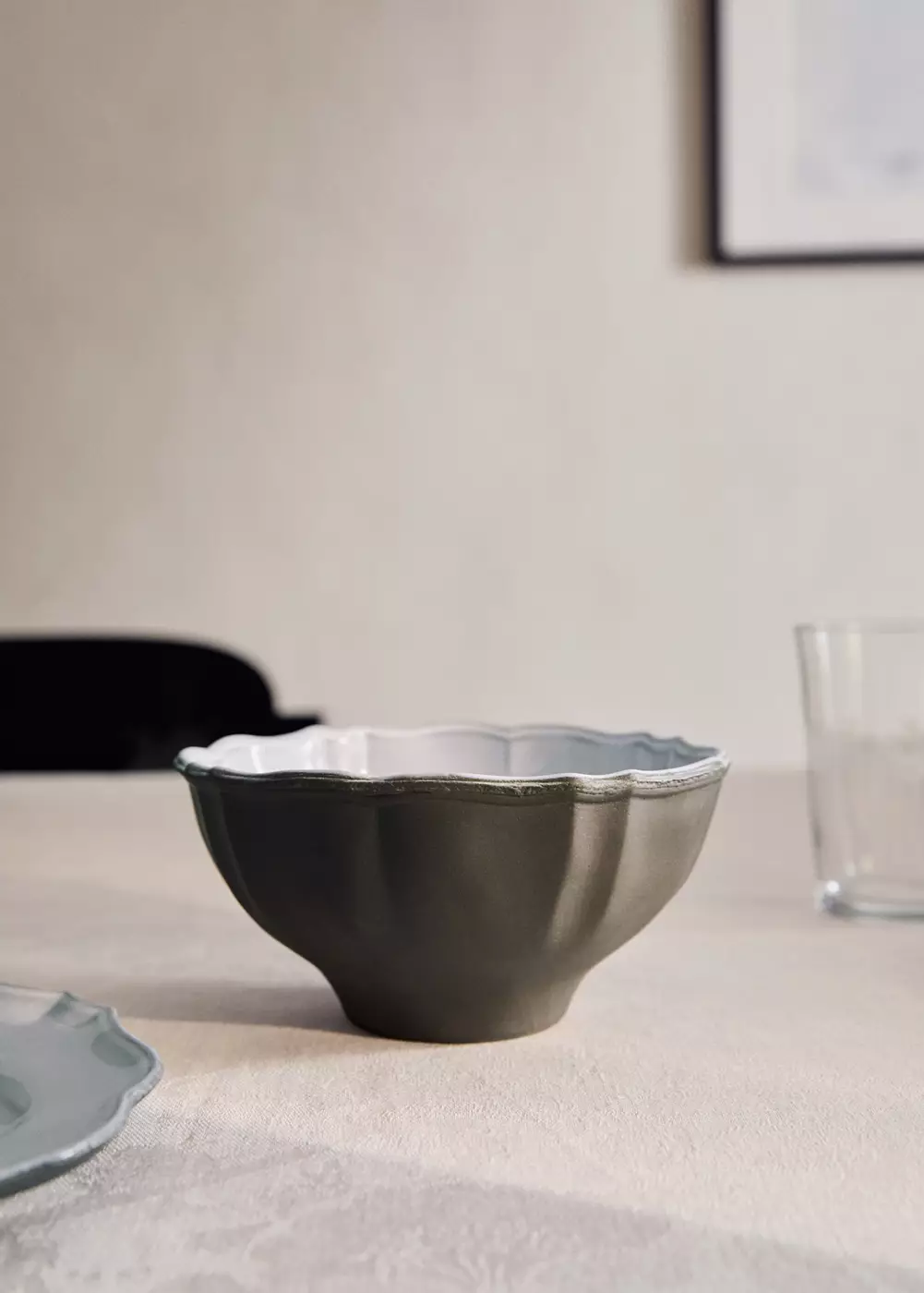 Petit bol en grès recyclé, MANGO HOME