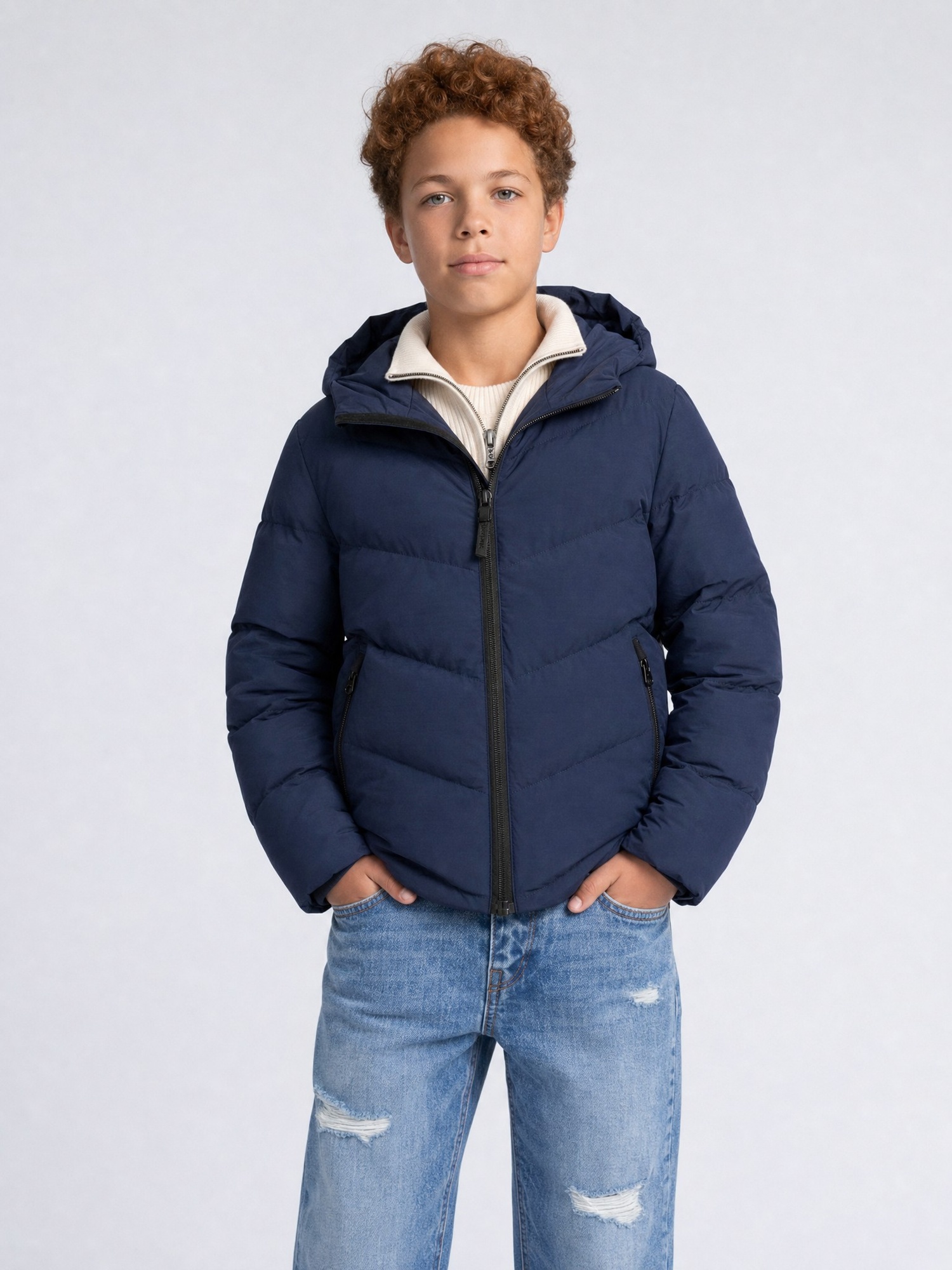 Veste matelassée à chevrons forgeport, PETROL INDUSTRIES
