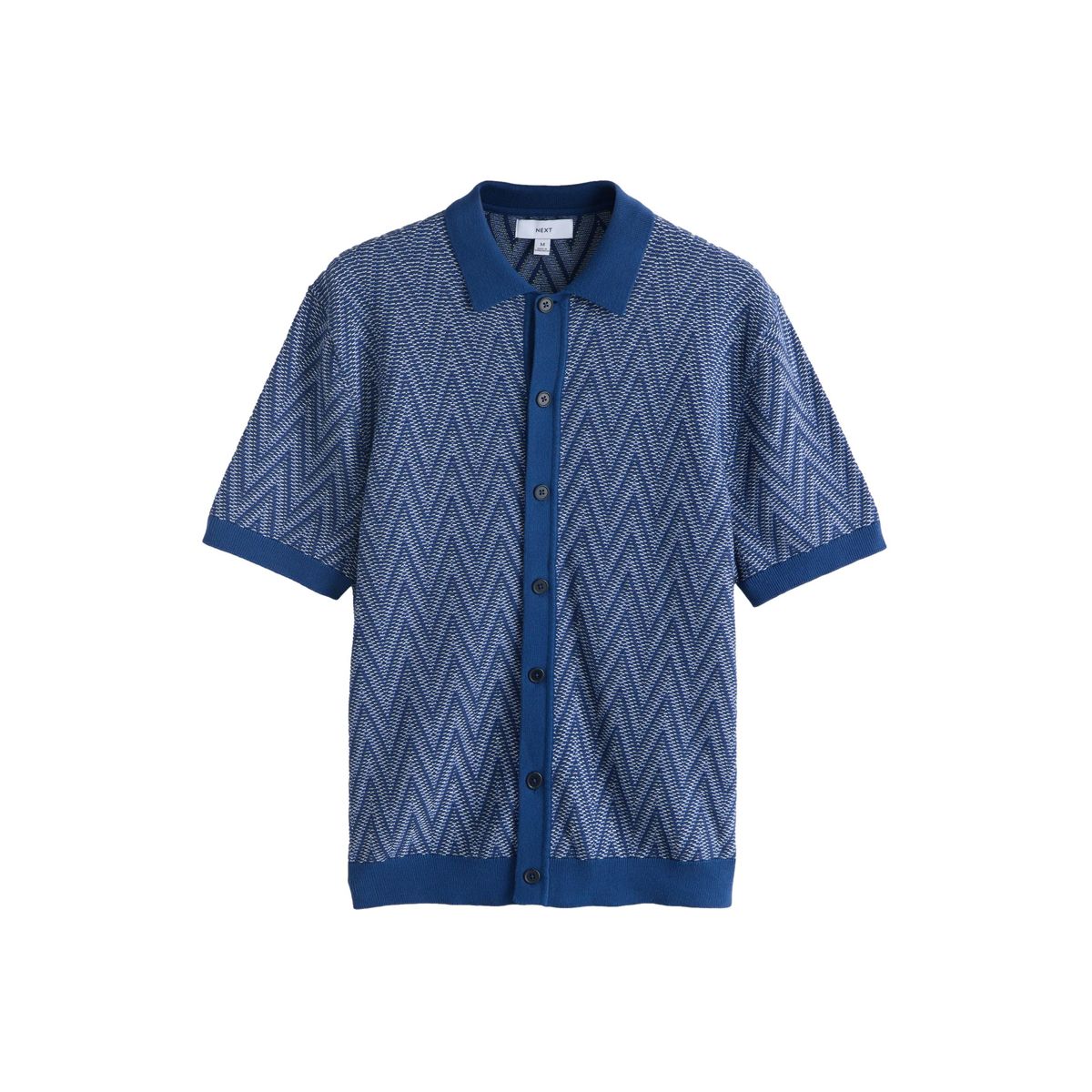 Chemise en coton à rayures zigzag, NEXT