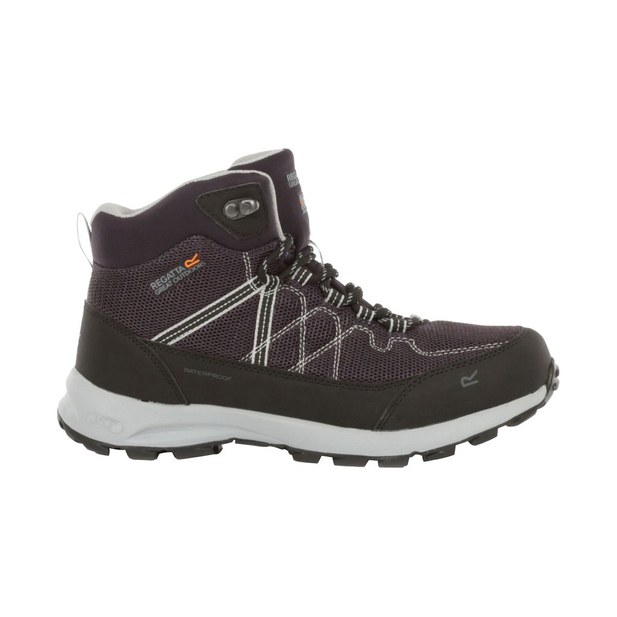 Bottines couleur prune La Redoute
