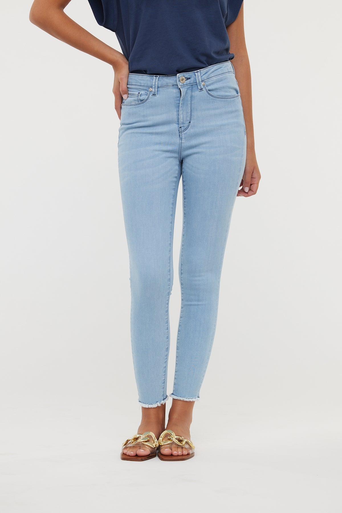 Jean coton skinny LC115F, LEE COOPER