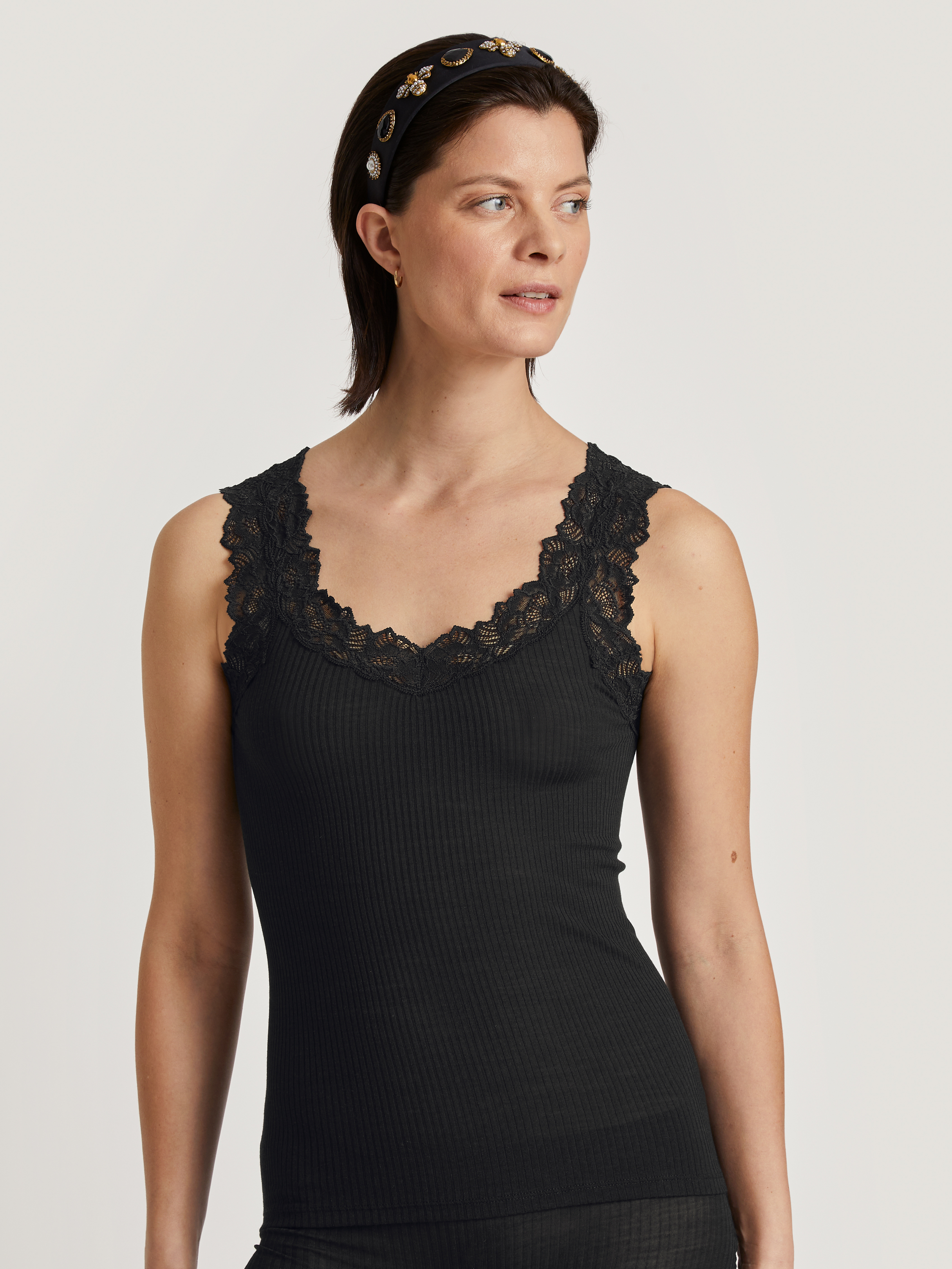 Débardeur sans manches Laine SILKY WOOL JOY, CALIDA