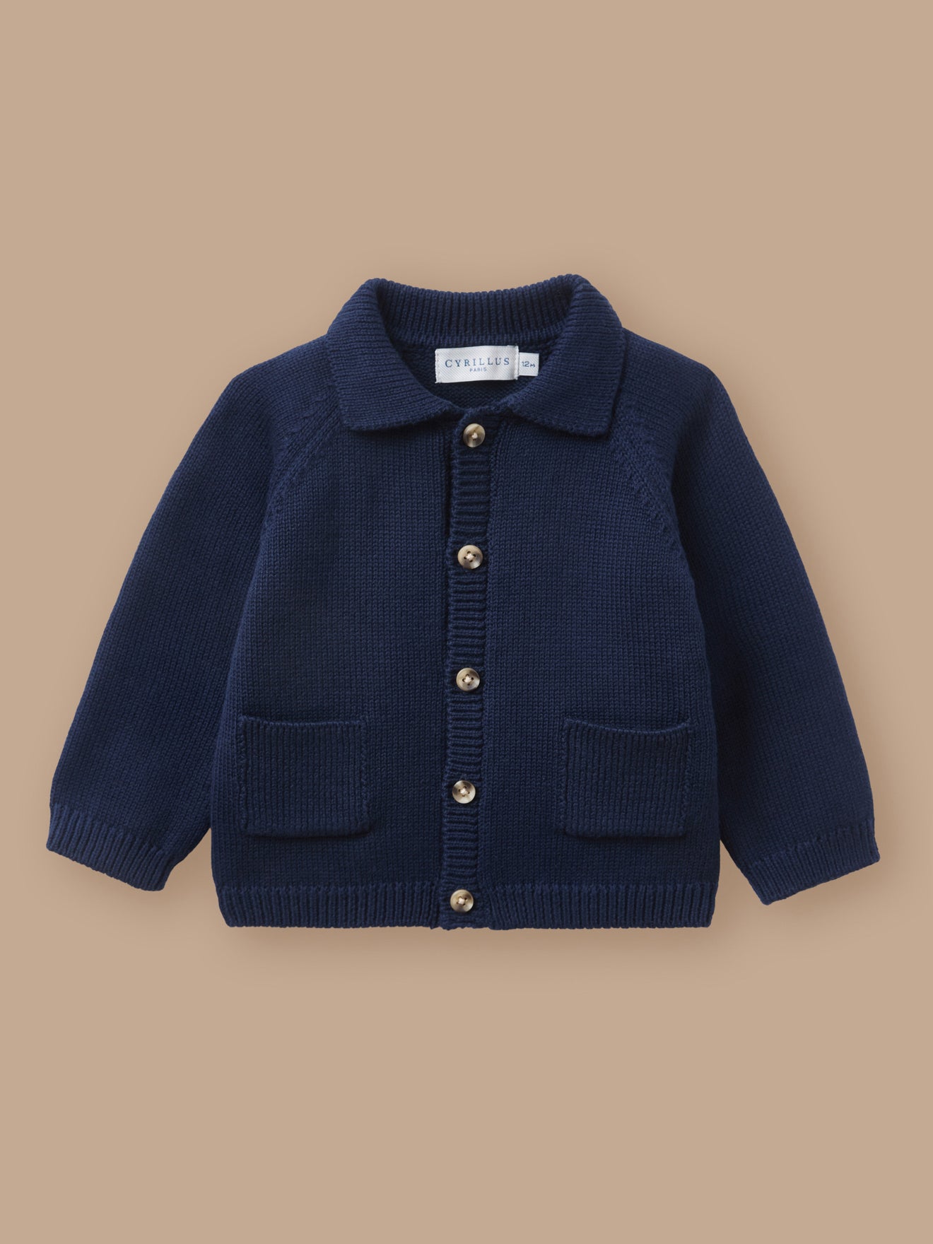 Cardigan col polo, CYRILLUS