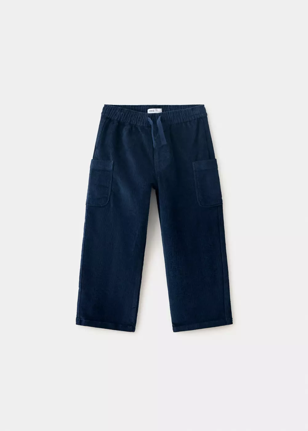 Pantalon cargo velours côtelé, MANGO BABY