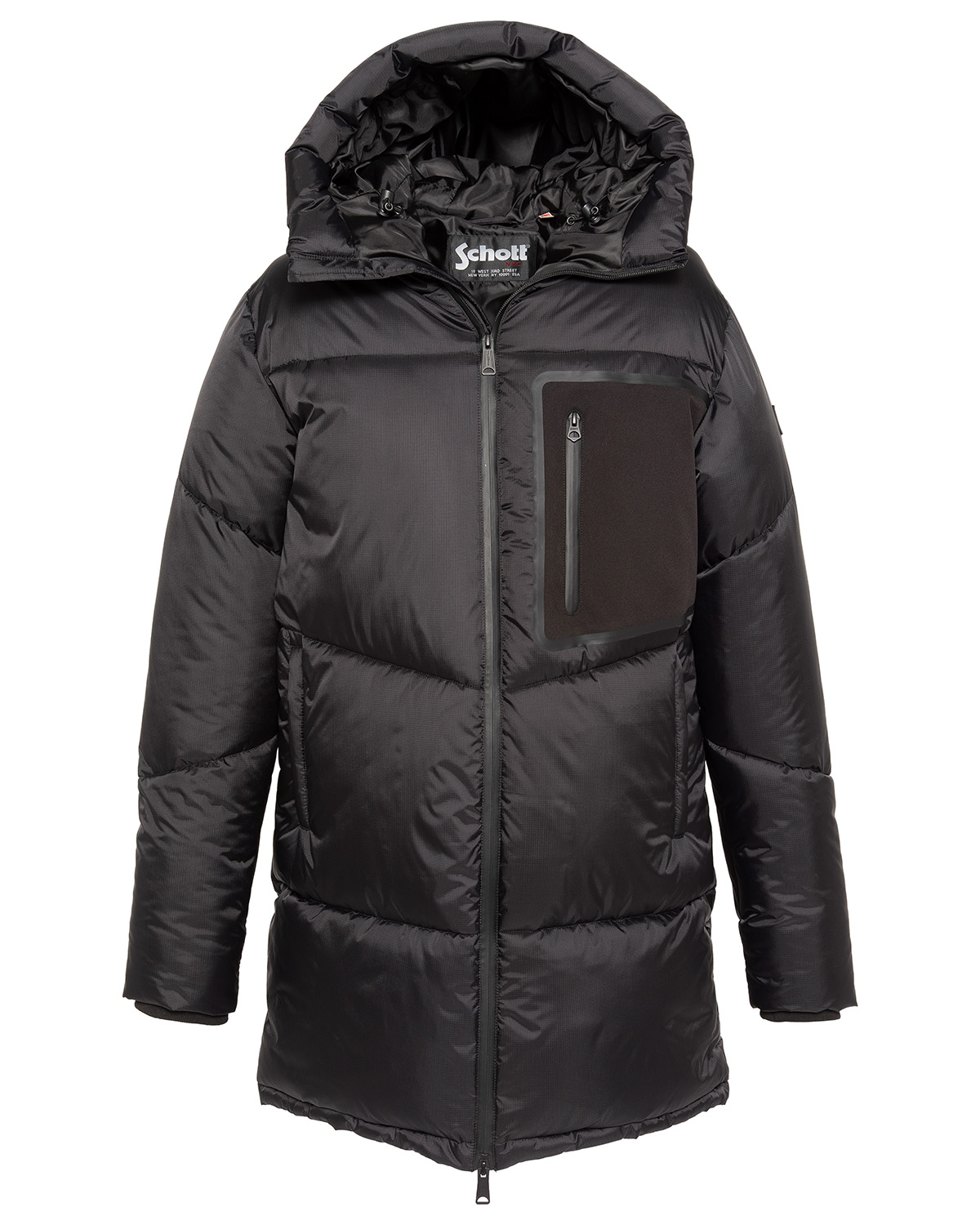 Parka longue à capuche, SCHOTT