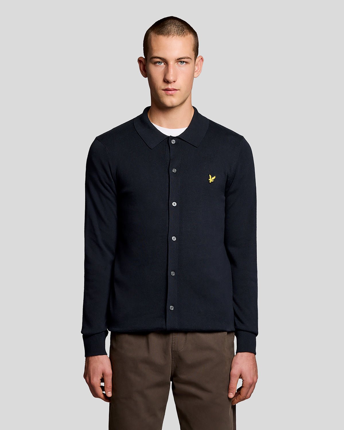 Chemise en coton en maille, LYLE & SCOTT